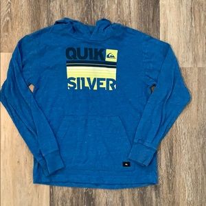 Boys Quiksilver hoodie tee!
